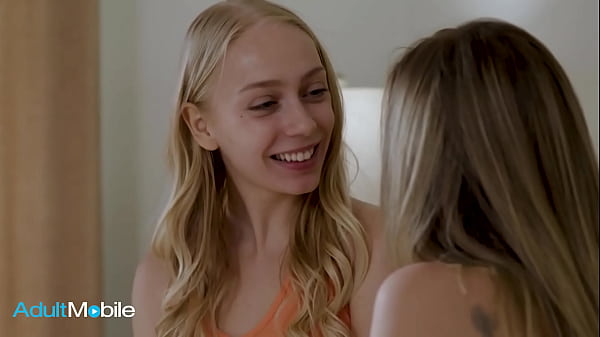 Download Video - ADULTMOBILE - Blonde Stepsisters Kyler Quinn And Braylin Bailey Give Each Other A Sweet Orgasm
