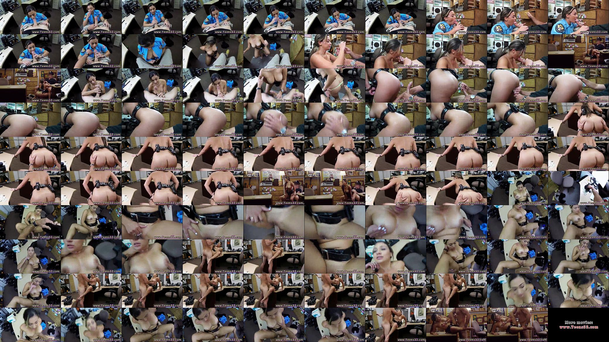 Amateur teen college couple blonde Fucking Ms Police Officer 预览图