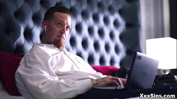 Download Video - XxxSins&period;com - Naughty and horny blonde babe Kali Roses is almost caught cheating as she is having sex with her new lover Nathan Bronson&excl;