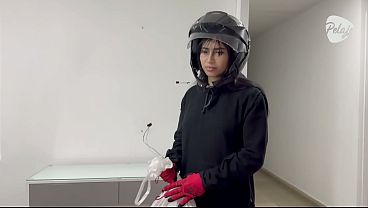 A delivery girl goes to the wrong address and ends up getting fucked by the wrong customer