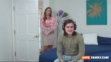 My stepmom is a insane MILF with a smooth-shaven cunny and big, innate breasts. She loves wanking and giving blowjobs. My secret horny desire is observing her have doggystyle bang-out with my stepson.