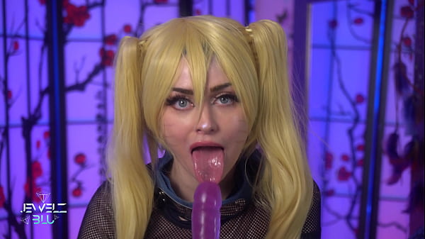 Sexy Spit Play Cosplay - So Far Down My Throat...