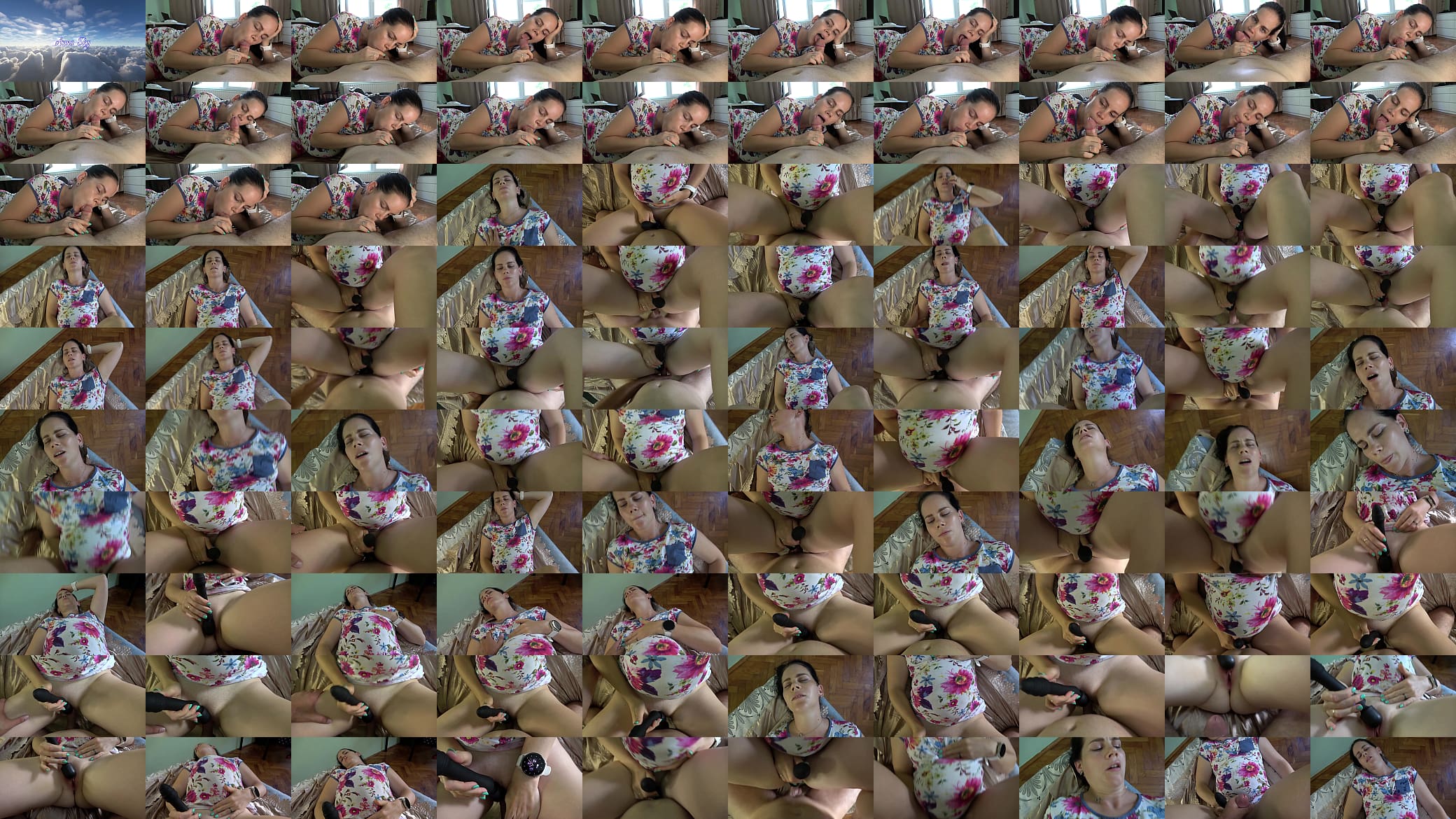 Hot Pregnant MILF Anna Gives Blowjob and Fucks A Lot 预览图
