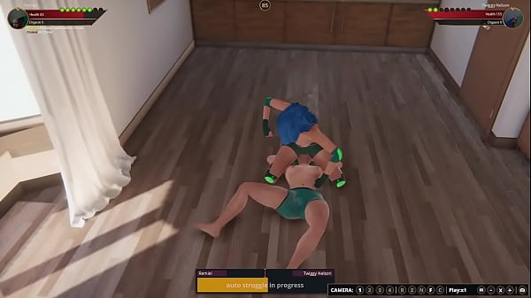 Remiel VS Twiggy Nelson (Naked Fighter 3D)