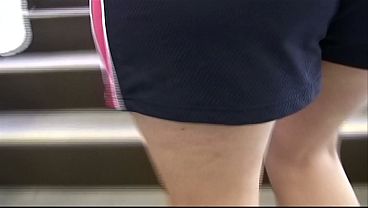 She gets fucked in all kinds of acrobatic positions and feels the full length of that...