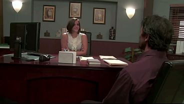 Join her as she's sunning herself on a lounge chair one minute then see her on her knees...