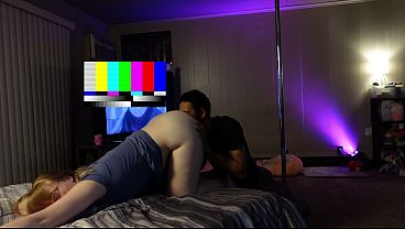 Big Booty Ginger in sundress w/ Pretty Feet gets her Ass ate then served Black Cock Backshots (1/2)