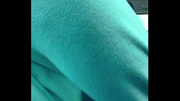 petite body wear sexy dress on the car