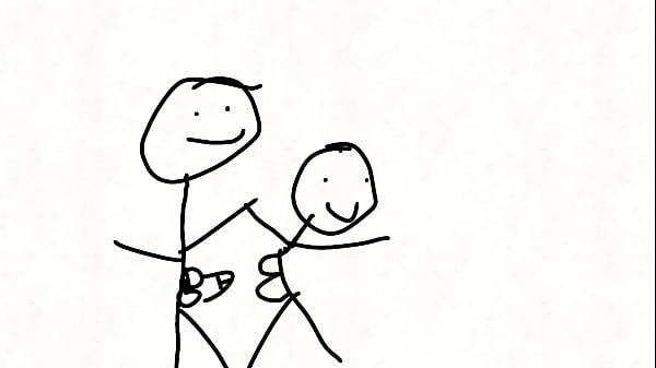 Animation I sat on the roll 123