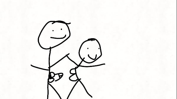Animation I sat on the roll 123