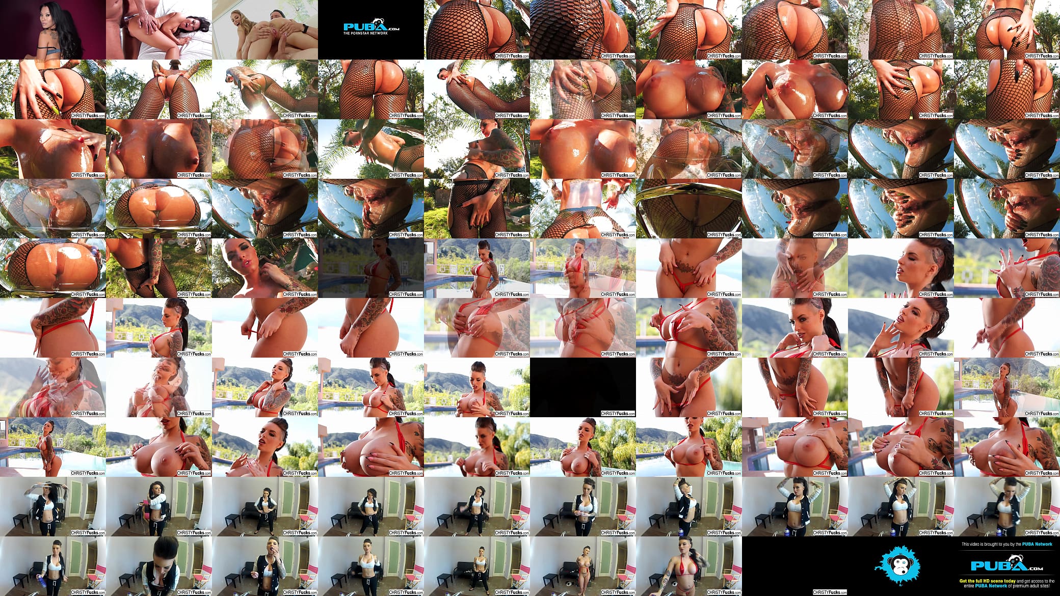 Hot Christy Mack shows off her hot body in this compilation 预览图