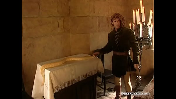 Michelle Wild Gets Double Penetrated by Some Old World Cocks