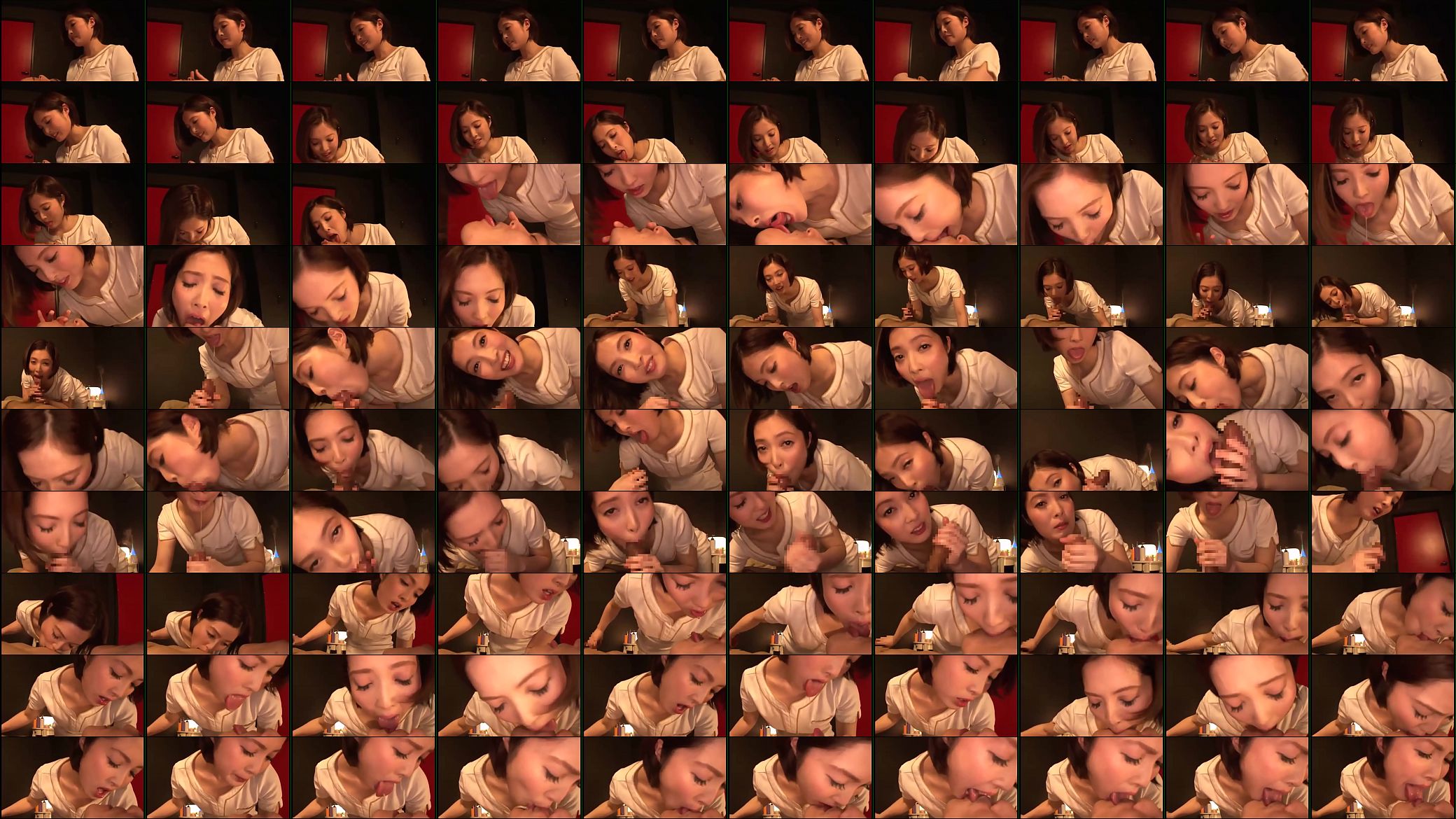Kiss and blowjob with esthetician at the beauty shop 预览图