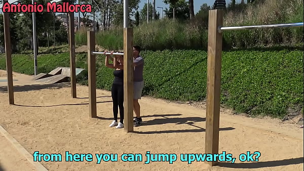 Fucking a Hot Latina in a Public Park