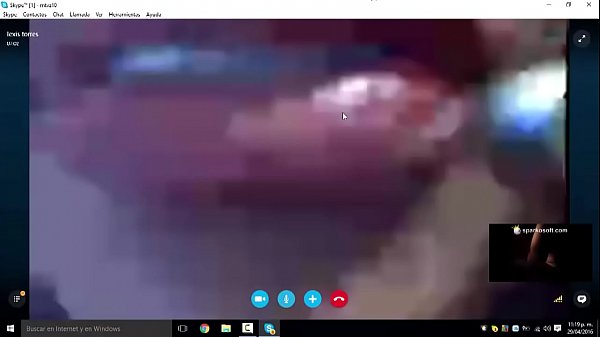 Download Video - Skype con se&ntilde;ora infiel
