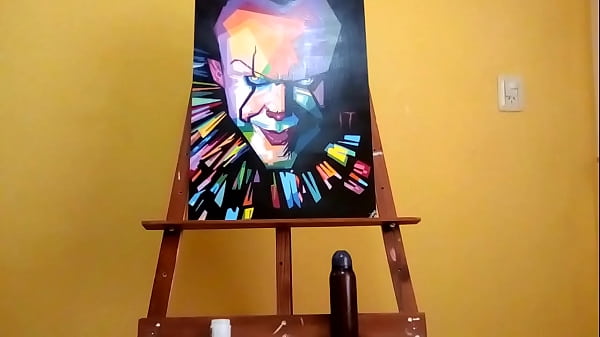 El payaso malvado me obligó a someterme analmente