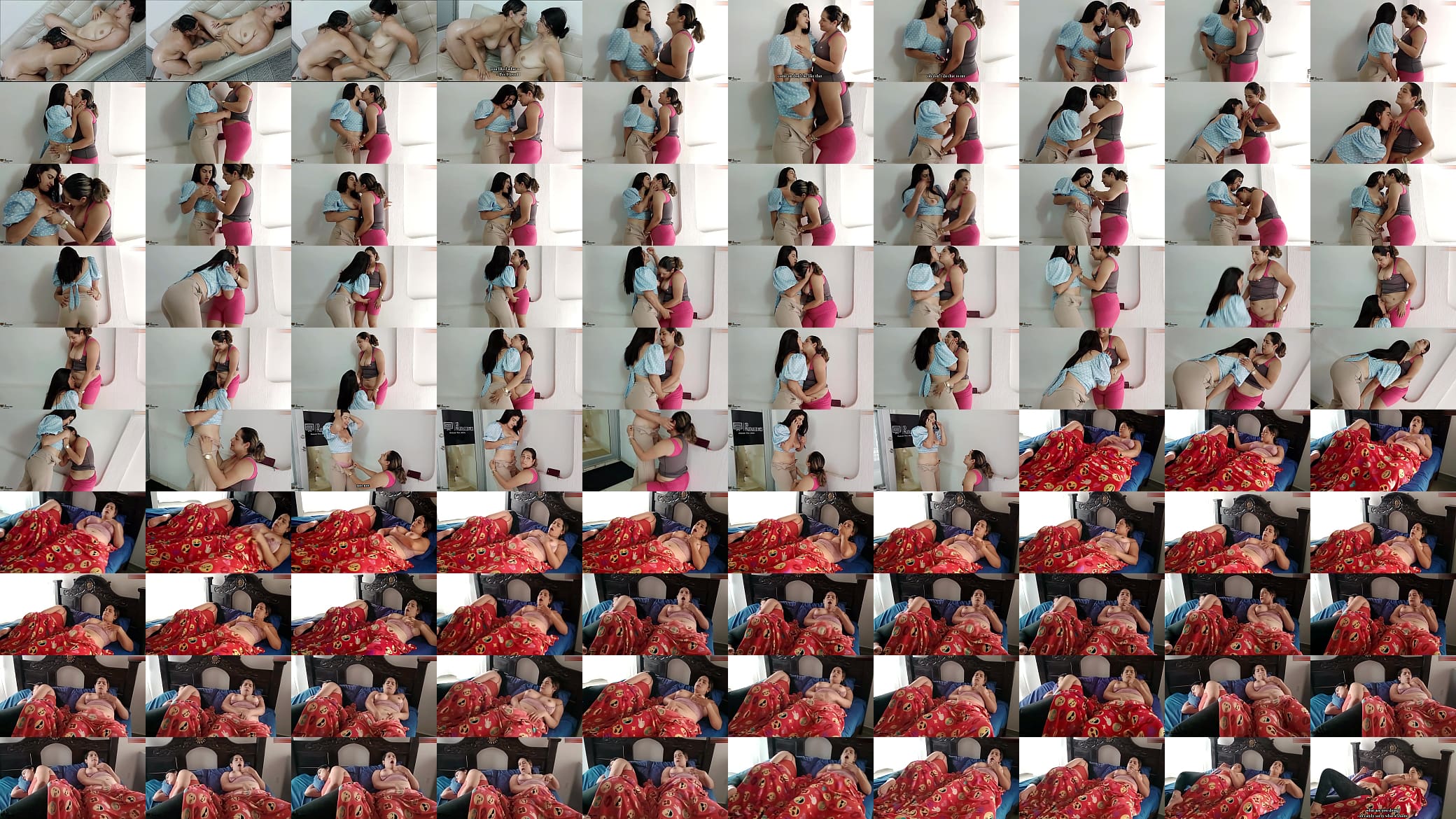 Lesbianas cachondas se dan placer mutuo lamiendo y follando sus co&ntilde;os 预览图