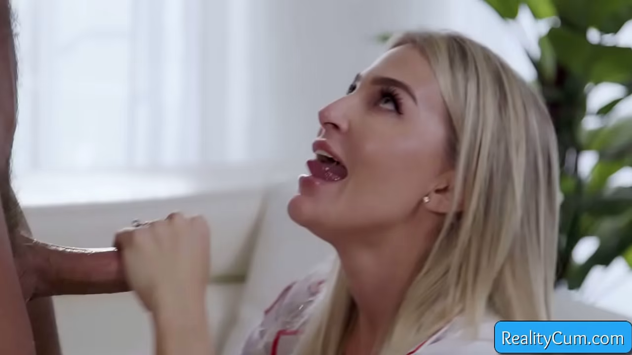 RealityCum.com presents: Andi Avalon, Ryan Mclane - Busty blonde nurse gives nice tug and suck her patients huge dick