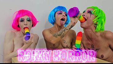 Messy Cock Crazed Clowns 60 sec