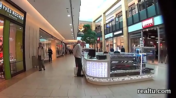 Striking czech teenie is seduced in the hypermarket and rode in pov