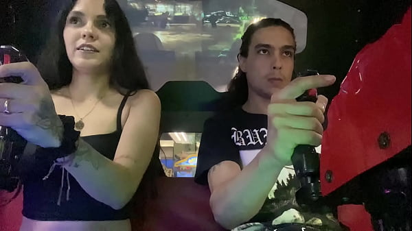 I CUM ON MY HOT NEIGHBOR AFTER A VIDEO GAME BET - SPANISH PORN