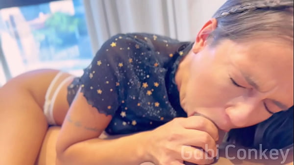 That hot quickie before getting naughty got me horny, putting the dick's head in my ass and we fucked hot, I asked for milk until he came