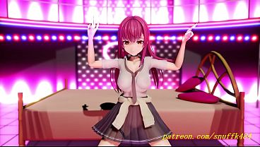 noVR mmd Marine Dance 3d hololive Hentai
