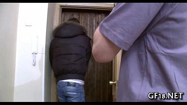 She plays with large dick of lad