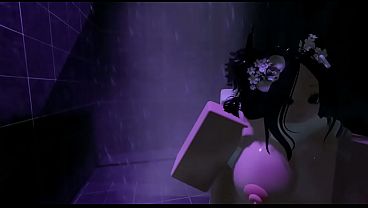 Follando en roblox con esta perrita