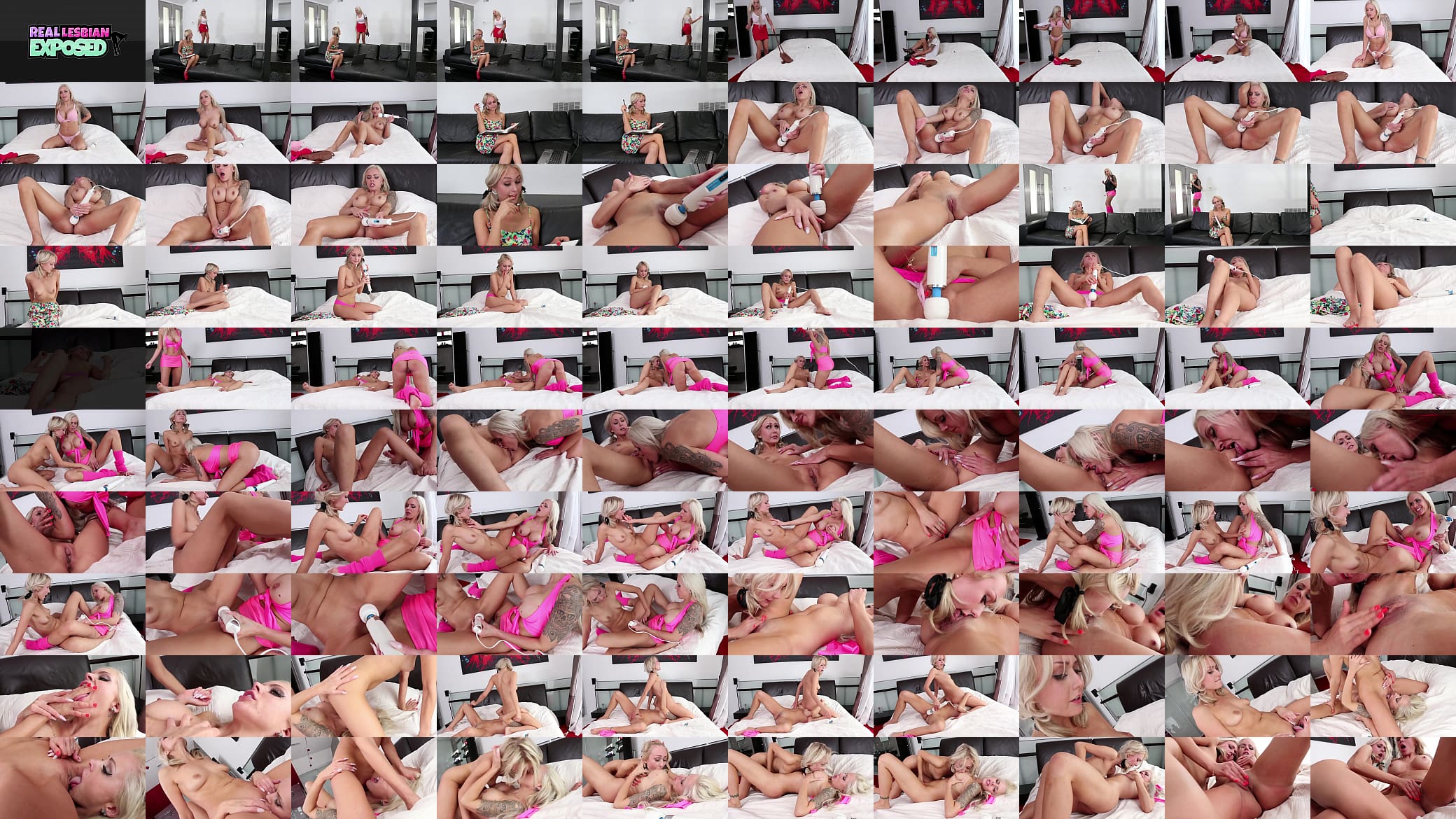 RealLesbianExposed - Nina Elle Shares A Vibrator With Natasha Voya And Things Get Really Wet 预览图
