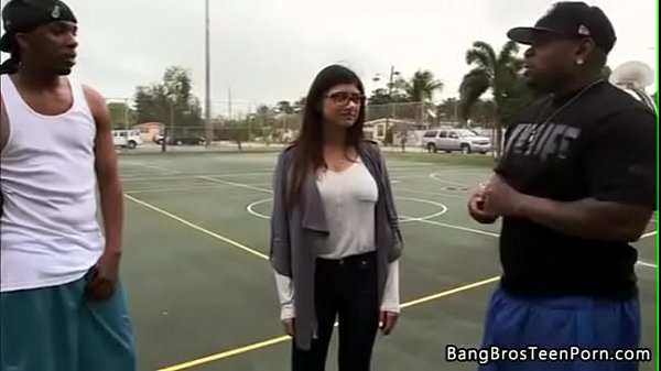 Mia Khalifa's First Monster Cock Threesome