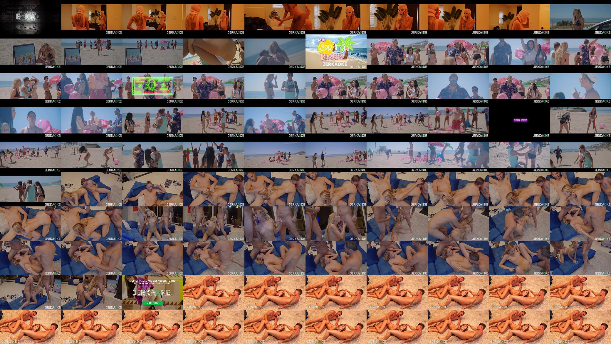 Jerkaoke- Horny Spring Breaker Begs To Be Taught A Lesson 预览图