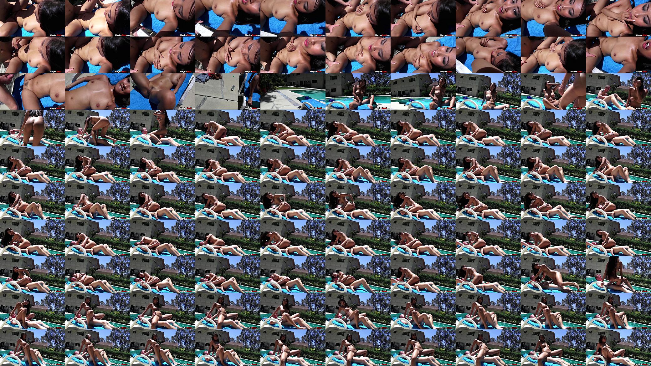 Asian amateur poolside anal sex Sharon Lee 1 3 预览图