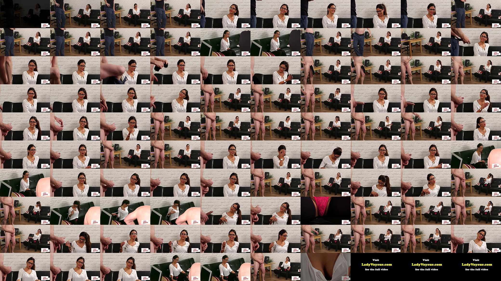 CFNM British voyeur enjoys JOI at audition 预览图