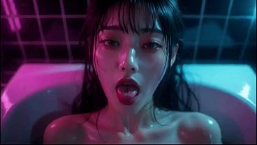 Take a bath with me, Ai animation