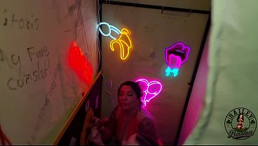 Two MILF Sluts Share A Cock At The Glory Hole