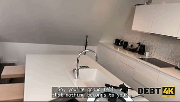 DEBT4k. A Webcam Model with Big Tits knows how to pay off her Debts