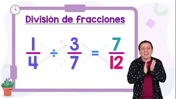 División de fracciones
