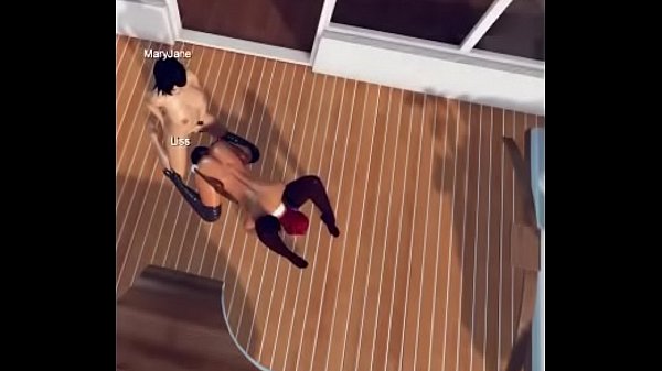 Uma festinha Lésbica no 3DXChat Part 4