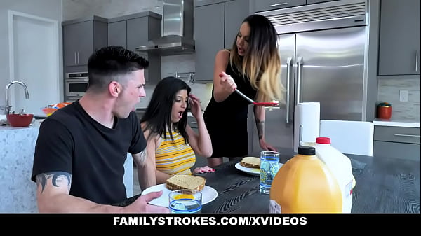 Download Video - Stepmom &lpar;Mckenzie Lee&rpar; Has To Pay More Attention To Her Stepdaughter &lpar;Gabriela Lopez&rpar; - FamilyStrokes