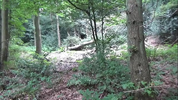 Download Video - Nearly caught wanking in wood