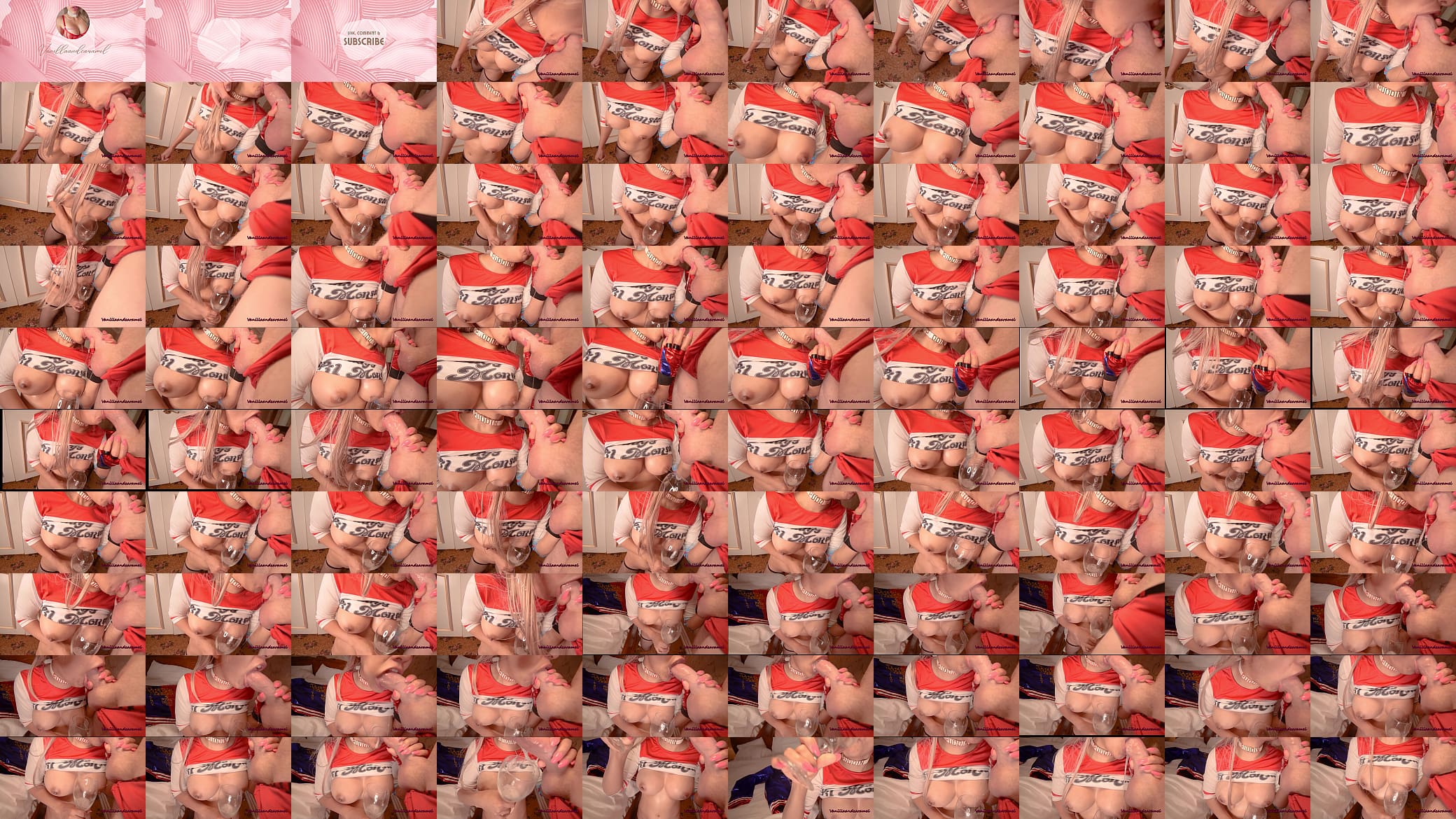 ASMR - Harley Quinn Gets Rough Facefuck And Gargles Her Spit - Big Tits Blonde Vanillaandcaramel 预览图