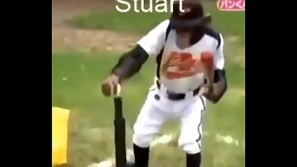 thumb stuart playing baseball