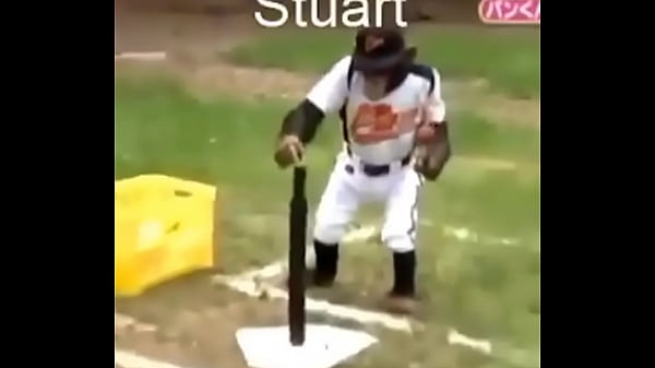 thumb stuart playing baseball