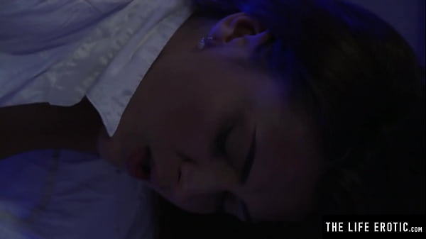 This petite beauty masturbates to a mind blowing orgasm for you