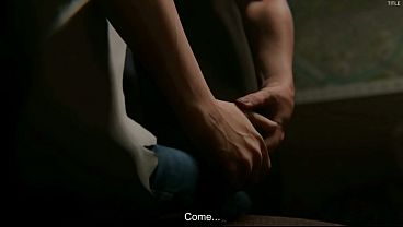 新しい男性と出会い、彼の小屋でセックスをした。