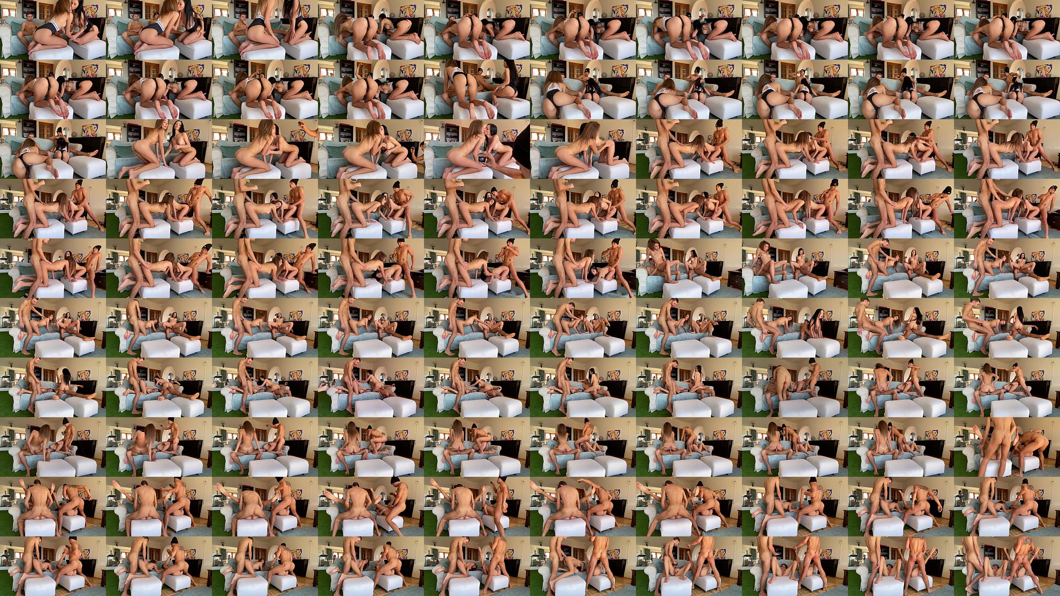 Sasha Rose Group sex, 2 couples 预览图