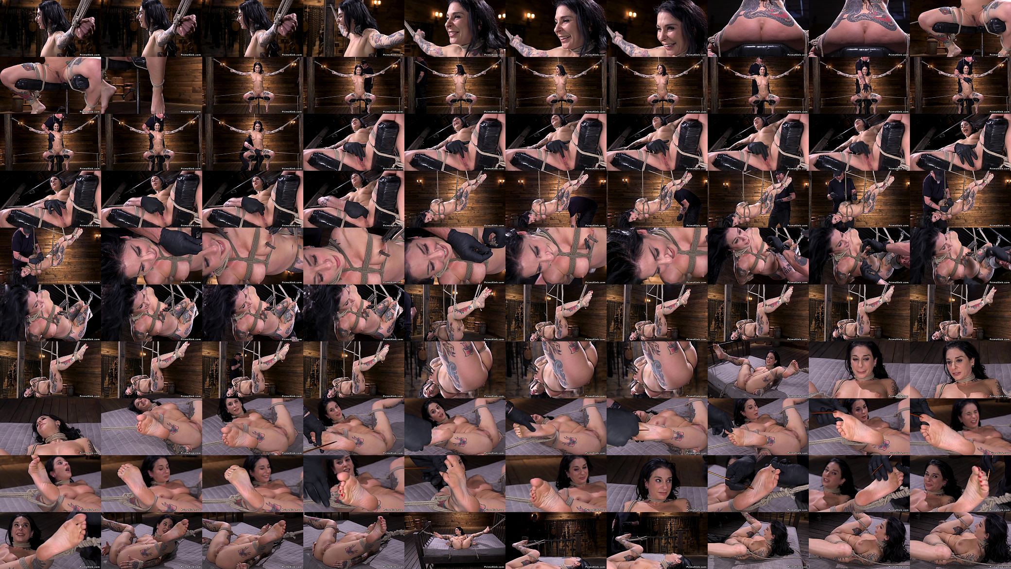 Alt queen tormented in rope bondage 预览图