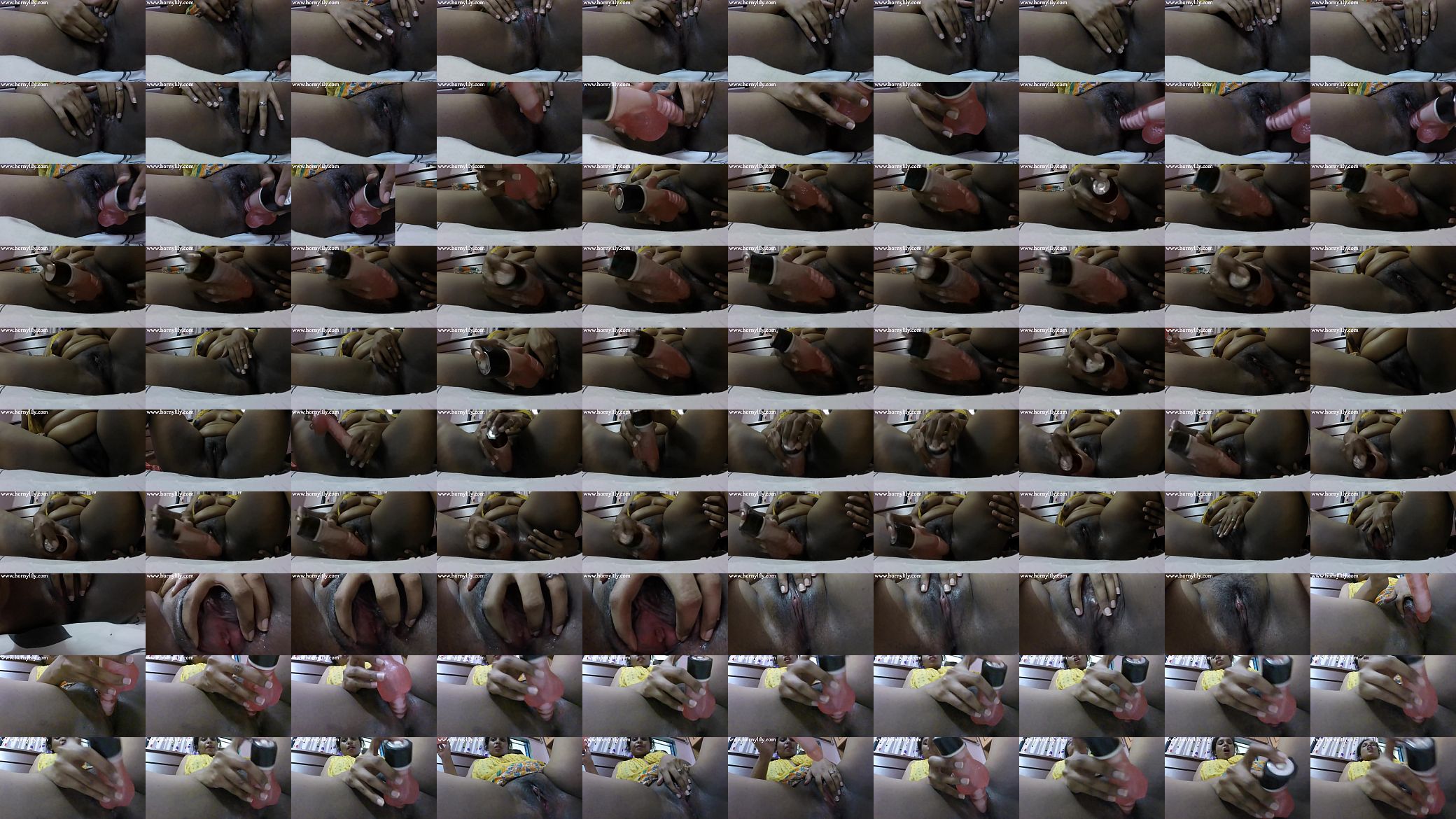 Indian Sex Movies Of Desi Pornstar Babe Lily Masturbation 预览图