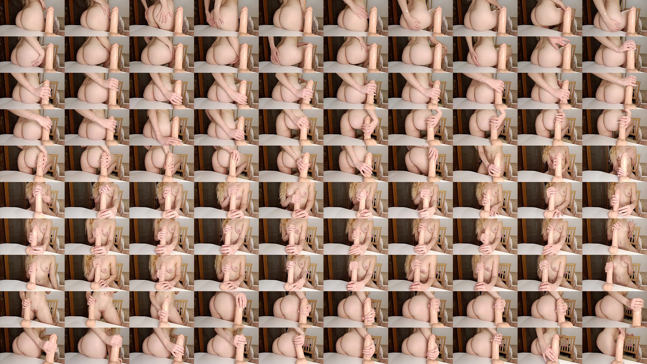 RUBIA JUGANDO CON UNA POLLA GRANDE 预览图